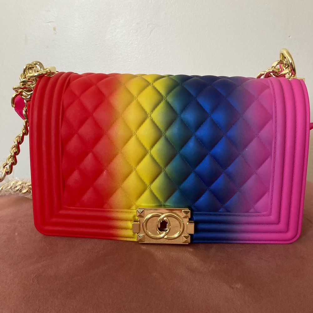 Cute rainbow bag(new)